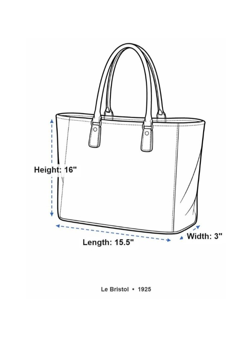 Paris Luxury Hotel Fabric Tote Bag Art Deco Limited Edition Travel Souvenir NWOT - Picture 12 of 12